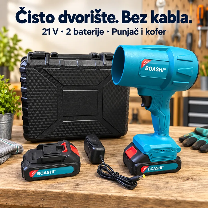 Aku puhač lišća BOASHI 21 V