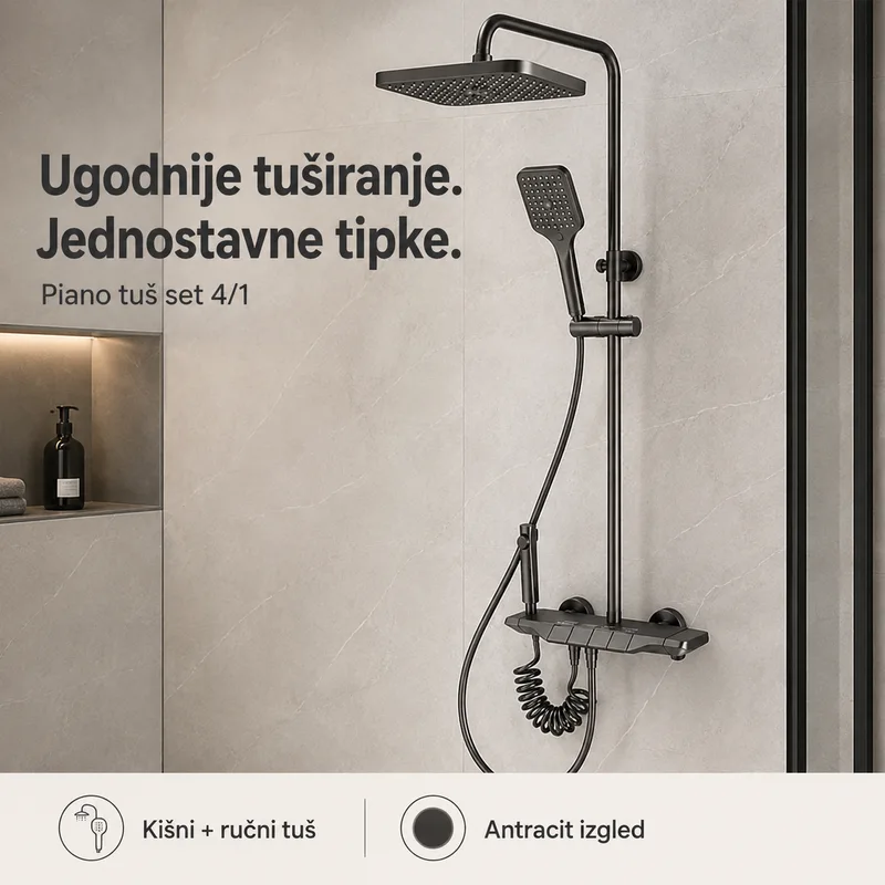 Tuš set 4/1